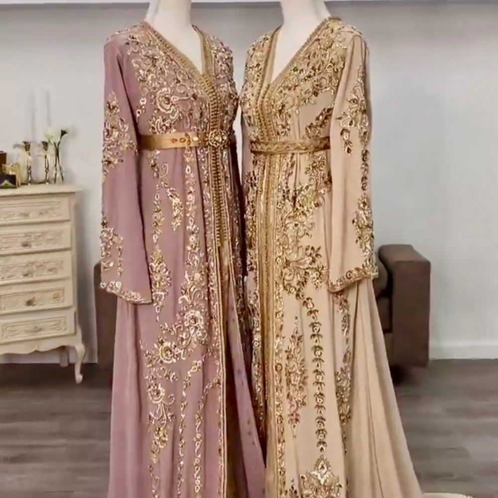 New Moroccan Kaftan Takchita Dress